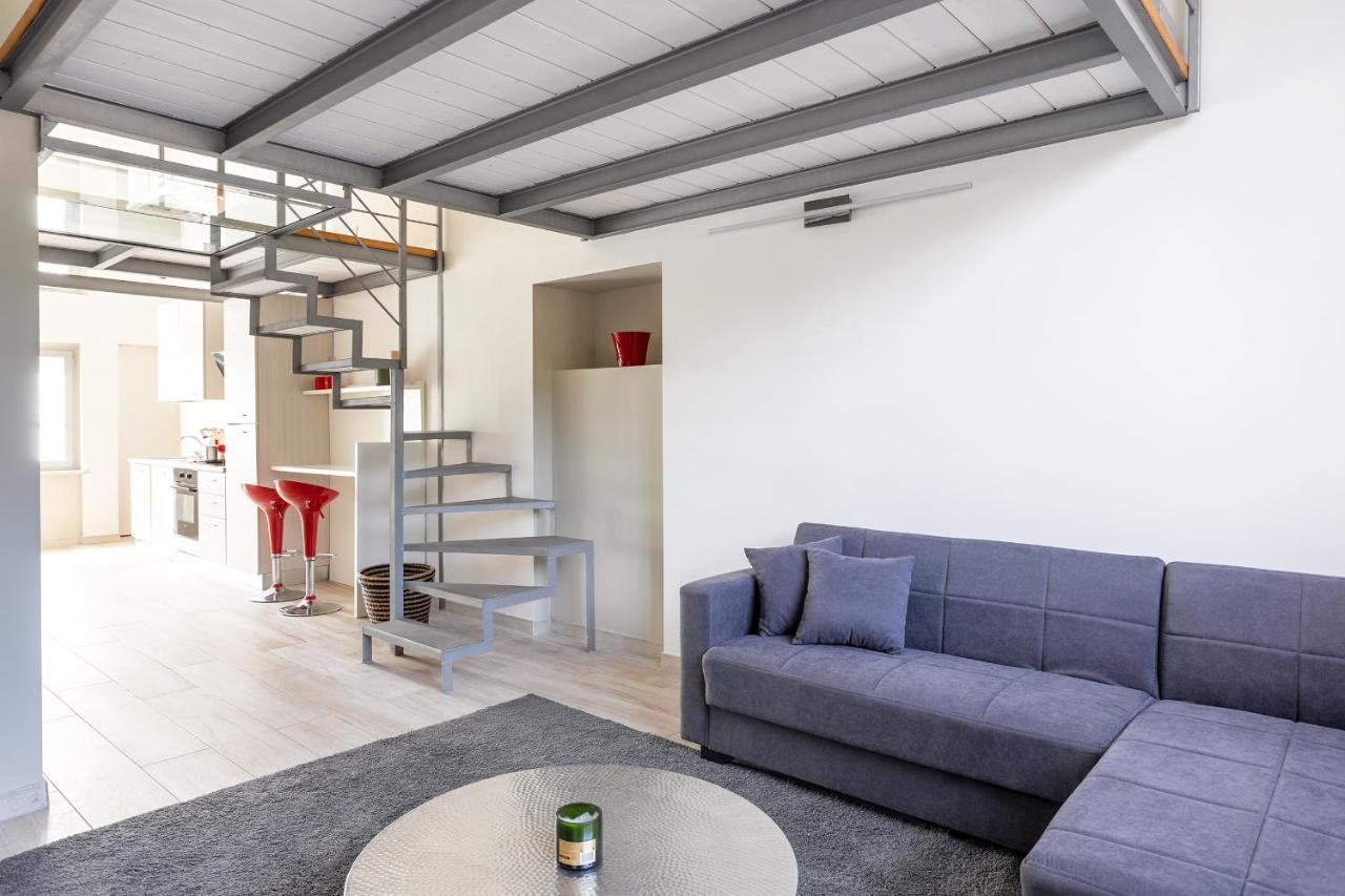 Ferienwohnung Navigli-Duomo Exclusive Design Loft Su Due Piani Con Wifi Mailand Exterior foto